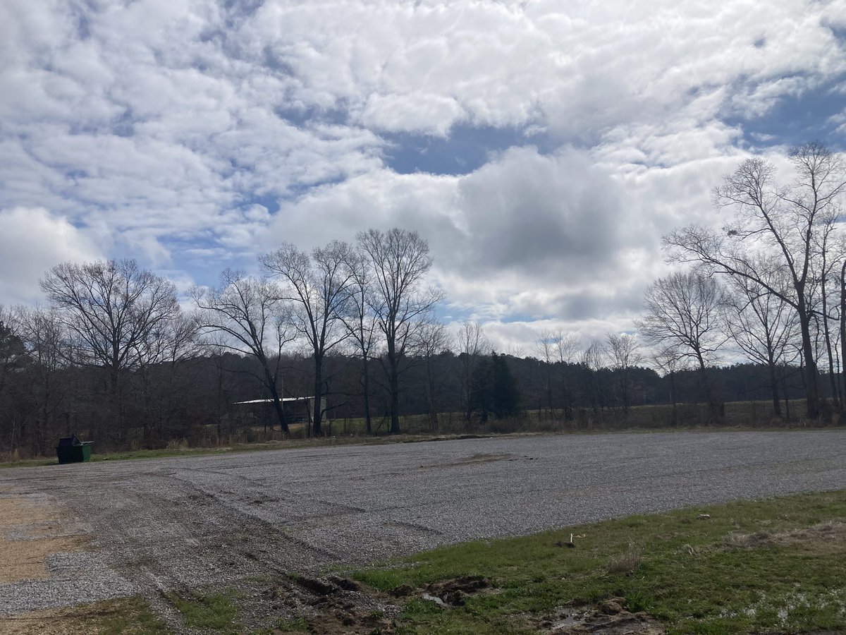 New Gravel for the softball and baseball parking lots! Huge thanks to the school and Spradling farms for getting it done quickly over spring break.