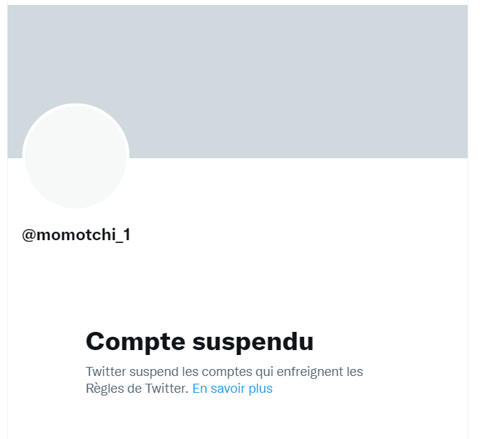 GrandSachoir's tweet photo. Le nouveau compte de #Momotchi aura tenu 2 jours :) Le Général va être jaloux...
#Qanons #Conspidiots #Antivax https://t.co/SVLOhZshWC