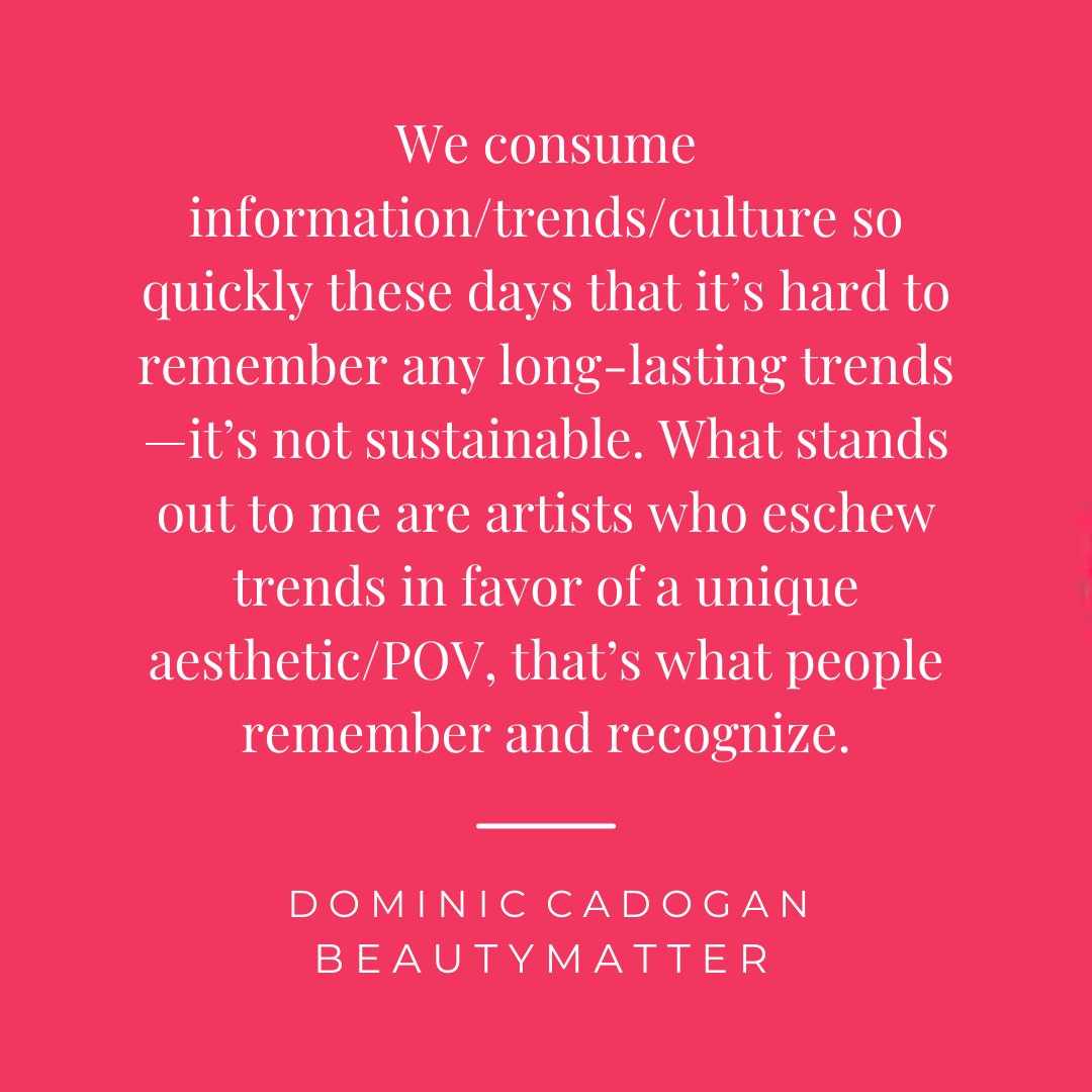 TheRedTreeTRT's tweet image. &quot;If the pandemic has taught us anything, it’s that the speed of life pre-COVID was not sustainable, and trends have a big part to play in that.&quot; 

Read Dominic Cadogan&apos;s thoughts in @BeautyMatter&apos;s recent article found here: ow.ly/xpoM50IfVMz