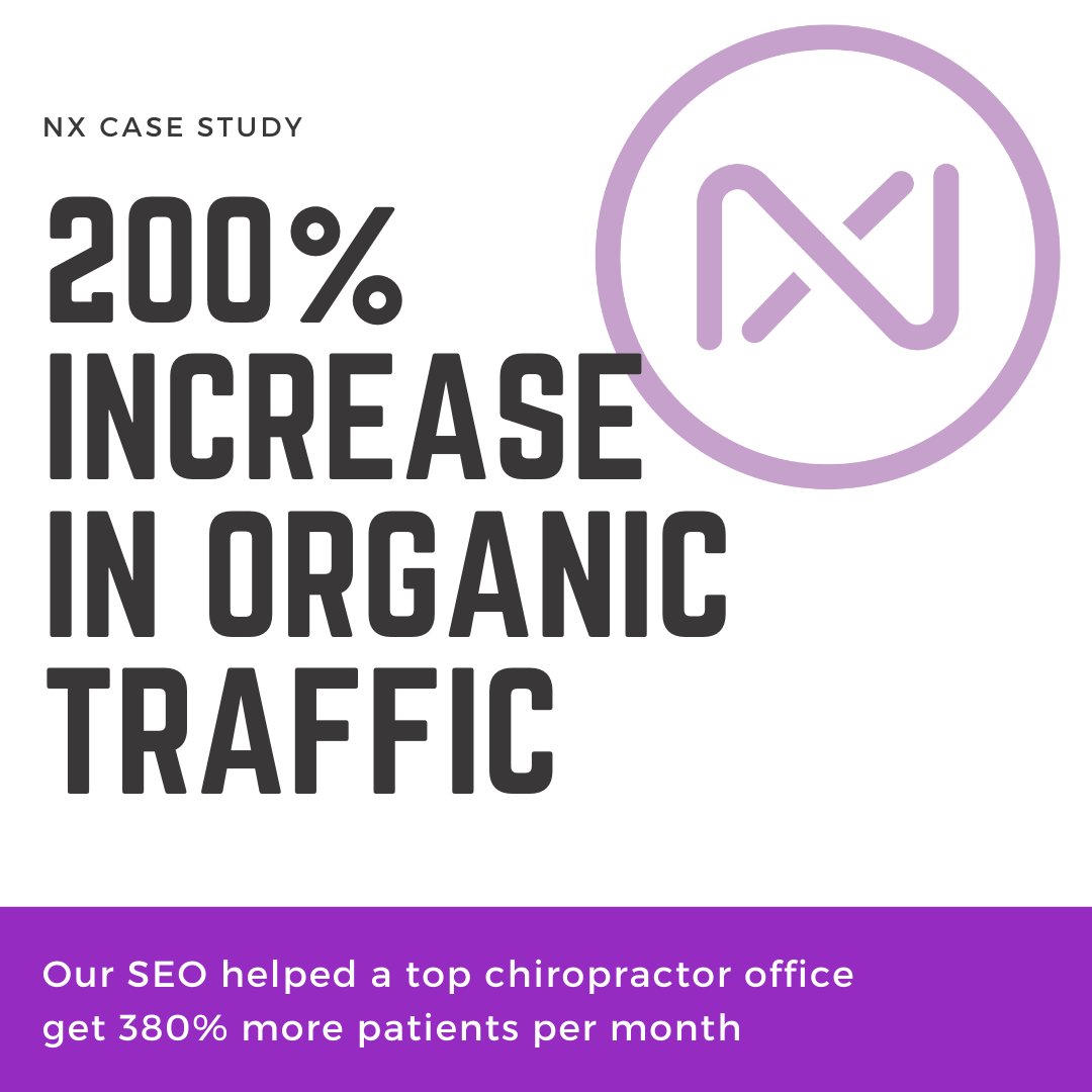 NeuralXperience's tweet photo. Find out how we increased one of our clients' organic traffic by 200% in less than a year! Shoot us a DM or e-mail to find out how we can help you take your website and business to the next level! https://t.co/vzaXhNEruq