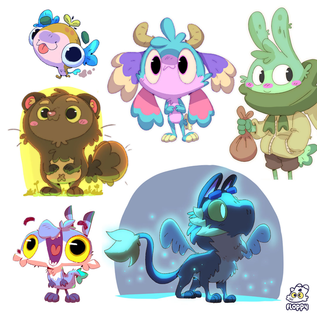 FloppyAndFriend's tweet photo. It's almost Friday! 💫

#FloppyNFT #NFTart https://t.co/q9zJyAwmQH