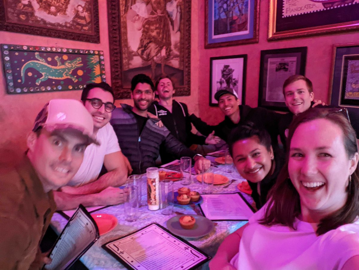 KdT_Ventures's tweet photo. KdT team offsite in New Orleans- trumpets, beads, and jambalaya!
@benjileibo @KetanYerneni @RChakraba @philgrayeski @CmanMD @uddinym @mackhealy https://t.co/GFRXTZqQmP