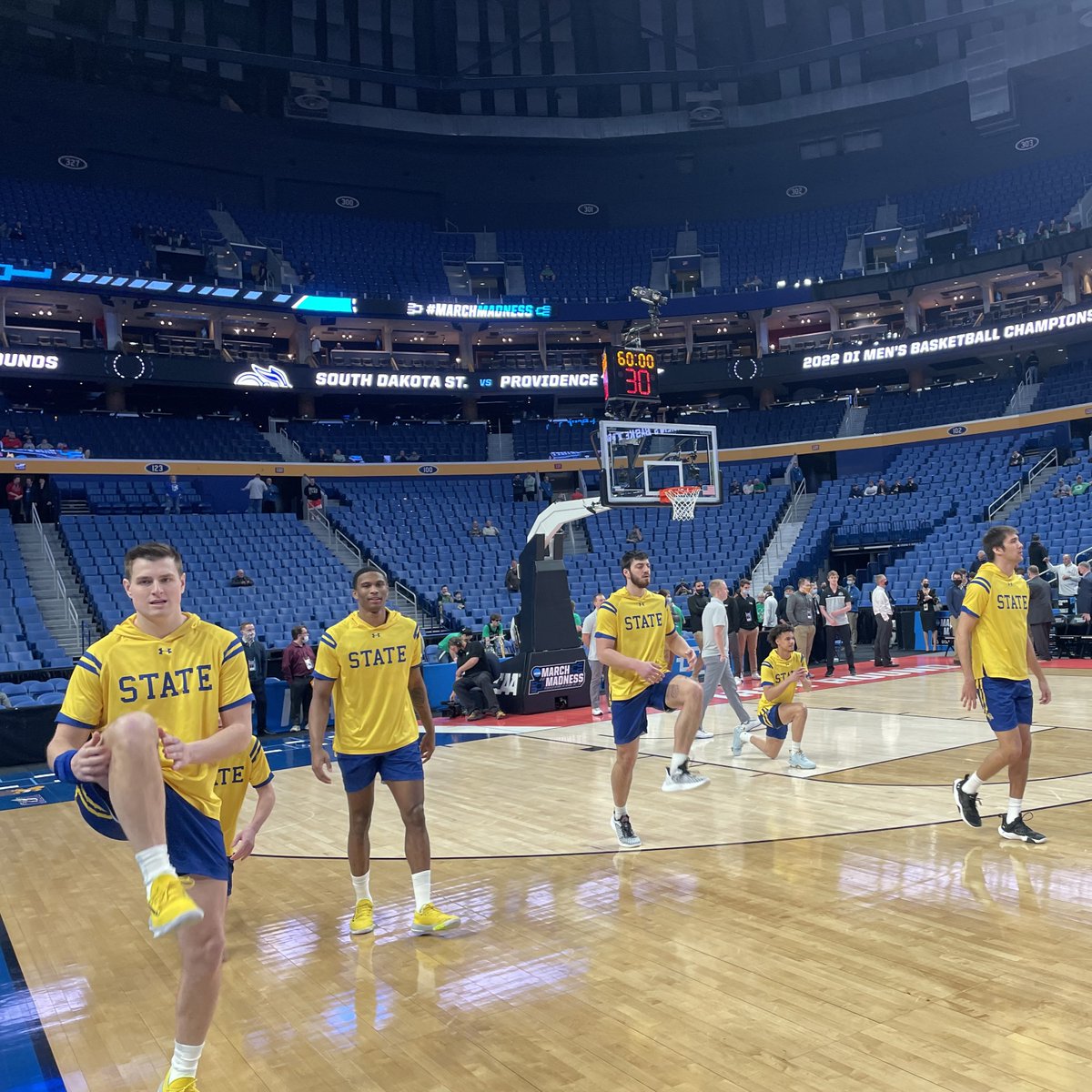 Sanford Health (@sanfordhealth) on Twitter photo Good luck to <a href="/GoJacksMBB/">Jackrabbit Men’s Basketball</a> as they compete in the <a href="/NCAA/">NCAA</a> Men's Basketball Tournament starting today! Sanford Health is proud to be the exclusive orthopedics and sports medicine provider for this team.
<a href="/MarchMadnessMBB/">NCAA March Madness</a> #MarchMadness Good luck to <a href="/GoJacksMBB/">Jackrabbit Men’s Basketball</a> as they compete in the <a href="/NCAA/">NCAA</a> Men's Basketball Tournament starting today! Sanford Health is proud to be the exclusive orthopedics and sports medicine provider for this team.
<a href="/MarchMadnessMBB/">NCAA March Madness</a> #MarchMadness