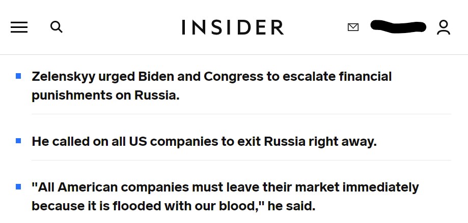 1. Yesterday, Zelensky, in a speech to Congress, implored all US companies to leave Russia immediately

Also yesterday, <a href="/KochIndustries/">KochIndustries</a> said it will continue business in Russia no matter what

This is a 🧵 of members of Congress that claim to support Ukraine while taking Koch 💰