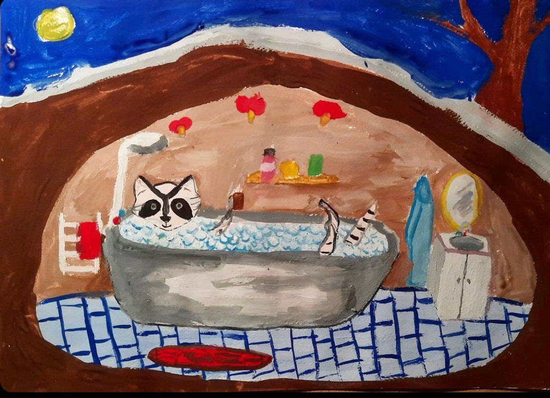 territatchell's tweet photo. Excited to share downloadable art direct from 11 yr old Maria. Ukraine artist raising funds for families around her. $10 on Etsy is all it takes to help her help!  https://t.co/z72tJt0qMt https://t.co/XdN3iVY3bg