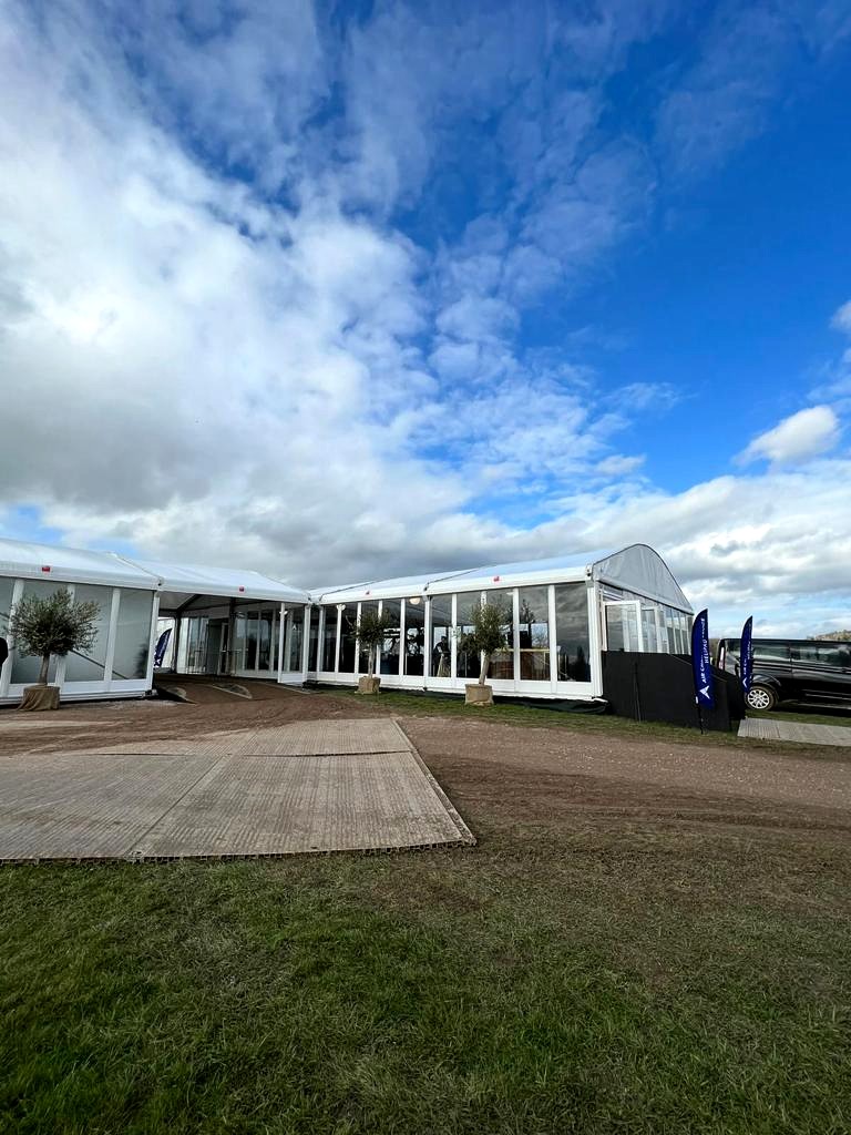 ACS_events's tweet photo. The Cheltenham Festival is well underway and our helipad is seeing plenty of action out on the turf! - https://t.co/fHSeq3tecS #helipad #aircharter #cheltenhamfestival #privateaviation #luxurytravel #cheltenham #horseracing https://t.co/8ZvR6m10qw