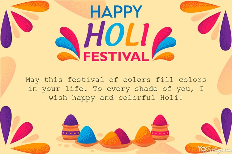 SSBhat9's tweet photo. Happy Holi. Let us enjoy the colors of Holi https://t.co/MKIVjVoXyW