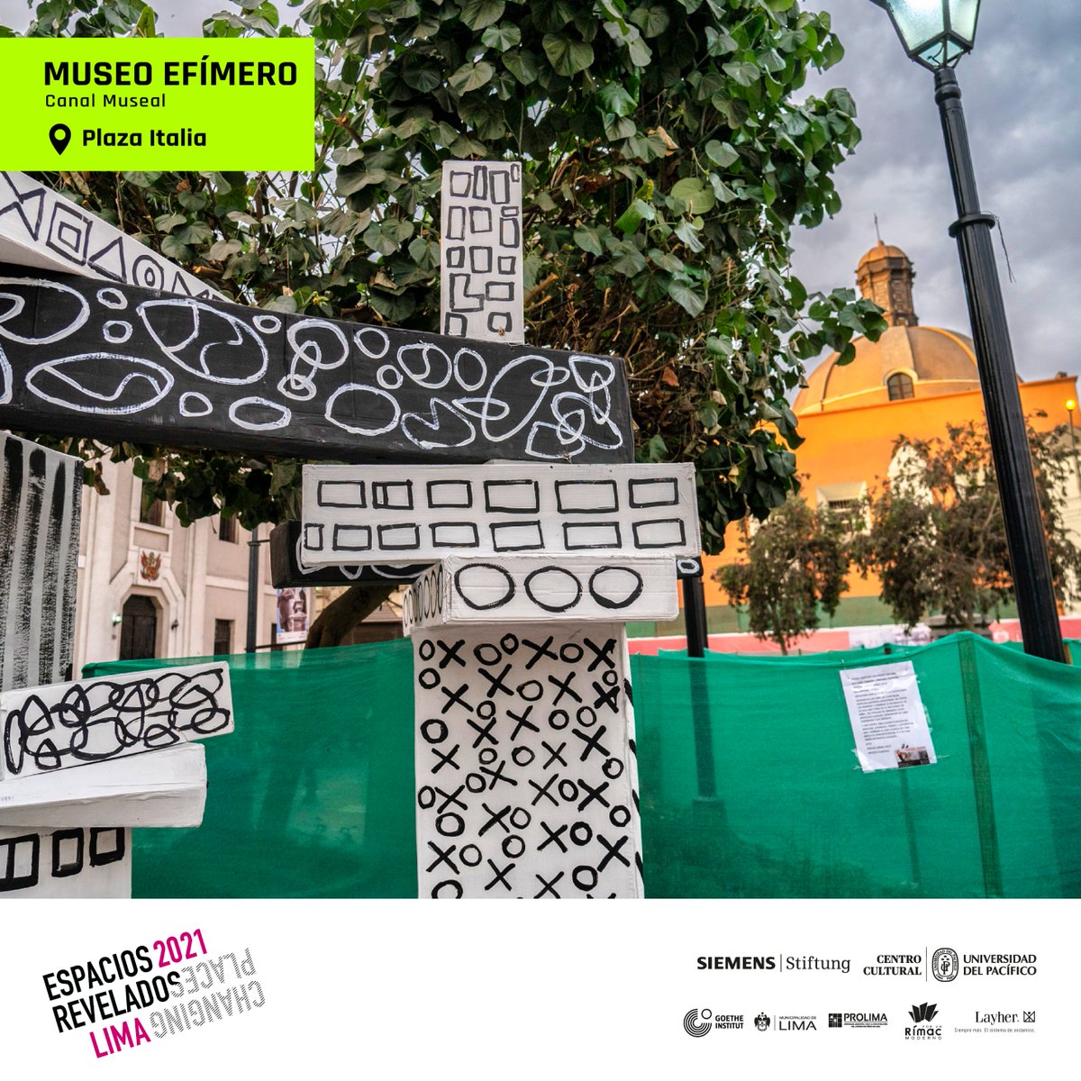 EspaciosRevLima's tweet photo. Organizadores: @SiemensStiftung y @CCUPacifico
Colaboraron: Goethe-Institut Perú, Municipalidad de Lima, Municipalidad del Rímac, Prolima, Layher,  @casaliteratura , @UNMSM_ ,  @CCulturalUNMSM https://t.co/X4VtqVEJaM