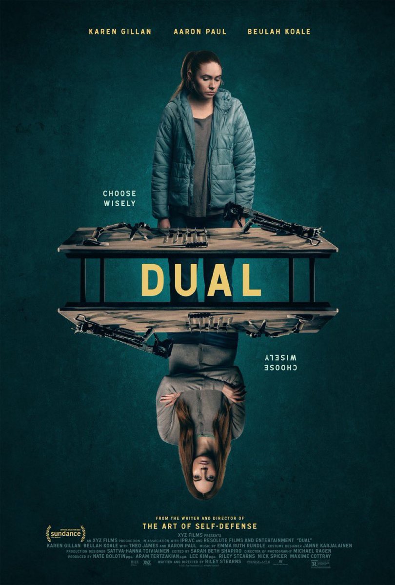 Dual is coming out in theaters April 15th in 🇺🇸!!! Ready for double the amount of ginger? #dualmovie