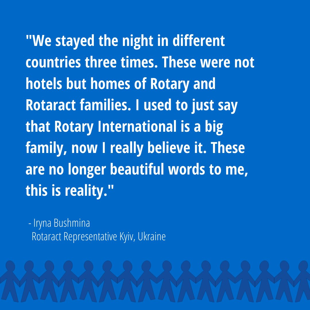 Rotary International tweet media