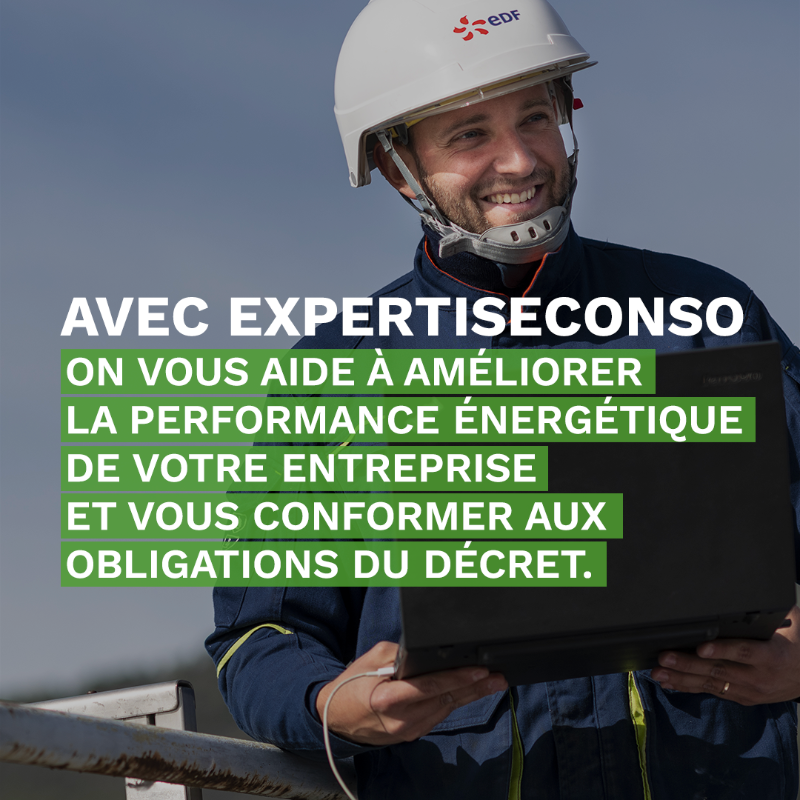 EDF_Entreprises's tweet photo. 💡 On vous éclaire sur #ExpertiseConso, notre outil sur-mesure pour manager simplement vos énergies et répondre aux obligations du #DécretTertiaire !
🎯 Un plan d'actions personnalisé pour engager la #RénovationEnergétique de vos bâtiments et piloter votre #PerformanceEnergétique