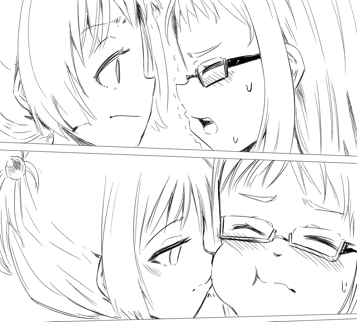pixivFANBOXで作業途中ラフを公開しました! https://t.co/NOqzCPsbD8 