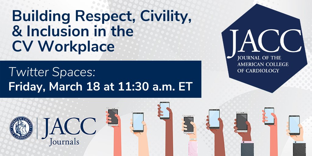 Akshay Khandelwal MD MBA (@khandelwalmd) on Twitter photo Join <a href="/SharonneHayes/">Sharonne Hayes MD</a> @DrJohnMcP & me Fri 3/18 11:30a EST to discuss building a better CV culture bit.ly/3KQwkjz Change needed now <a href="/pamelasdouglas/">Pamela S Douglas</a> <a href="/TheDoctorMack/">Michael Mack, MD</a> @DavidAAcostaMD <a href="/DrJMieres/">Jennifer H. Mieres, MD , FACC, MASNC, FAHA</a> <a href="/CathieBiga/">Cathie Biga</a> <a href="/EmeliaBenjamin/">Emelia J. Benjamin</a> <a href="/ppsengupta1/">Partho P Sengupta</a> <a href="/natstokes/">Natalie Stokes</a> <a href="/NMHheartdoc/">Clyde Yancy, MD, MSc</a> <a href="/JACCJournals/">JACC Journals</a> Join <a href="/SharonneHayes/">Sharonne Hayes MD</a> @DrJohnMcP & me Fri 3/18 11:30a EST to discuss building a better CV culture bit.ly/3KQwkjz Change needed now <a href="/pamelasdouglas/">Pamela S Douglas</a> <a href="/TheDoctorMack/">Michael Mack, MD</a> @DavidAAcostaMD <a href="/DrJMieres/">Jennifer H. Mieres, MD , FACC, MASNC, FAHA</a> <a href="/CathieBiga/">Cathie Biga</a> <a href="/EmeliaBenjamin/">Emelia J. Benjamin</a> <a href="/ppsengupta1/">Partho P Sengupta</a> <a href="/natstokes/">Natalie Stokes</a> <a href="/NMHheartdoc/">Clyde Yancy, MD, MSc</a> <a href="/JACCJournals/">JACC Journals</a>