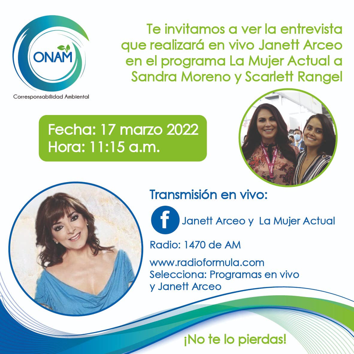 citrulsa's tweet photo. Te invitamos el día de mañana, a ver la entrevista que le realizará Janett Arceo, a nuestra Gerente General Sandra Moreno y nuestra Gerente de Sustentabilidad Scarlett Rangel, donde platicarán acerca de los resultados que se obtuvieron en la Pesca de Plásticos en Plastimagen 2022 https://t.co/tJDDWfjCqn