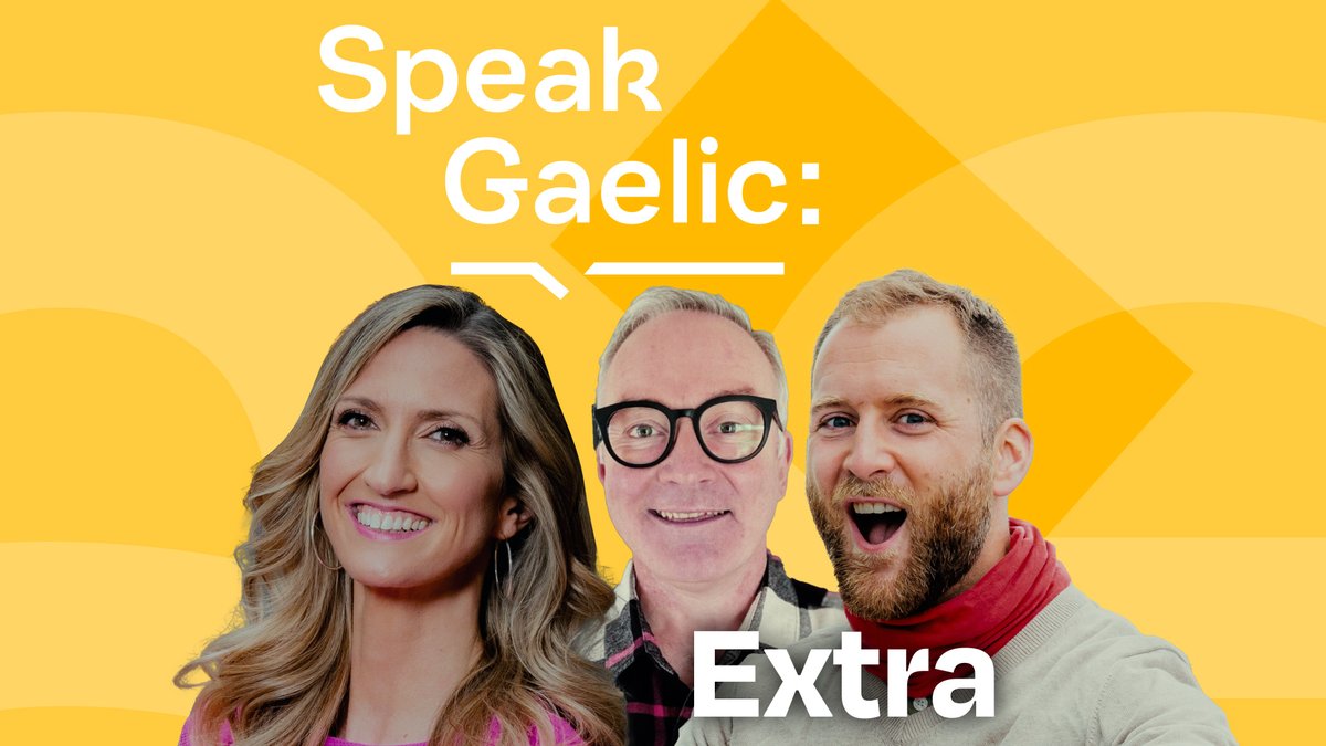 SpeakGaelic's tweet image. Tha a’ chiad phrògram de #SpeakGaelic Extra A2 a-nis BEÒ! The first episode of series 2 of the SpeakGaelic Extra podcast is now LIVE! 🙌🎙

Èist air BBC Sounds 👉 bbc.in/3qgue4W
@BBCRnG @caldamac