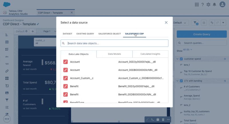 CRM_Analytics's tweet image. Introducing CDP Direct — query Salesforce CDP directly without moving any data, then build and embed insights directly into the flow of work.

Learn how to better anticipate your customers&apos; needs and deliver more integrated and personalized experiences ⤵️

tableau.com/about/blog/202…