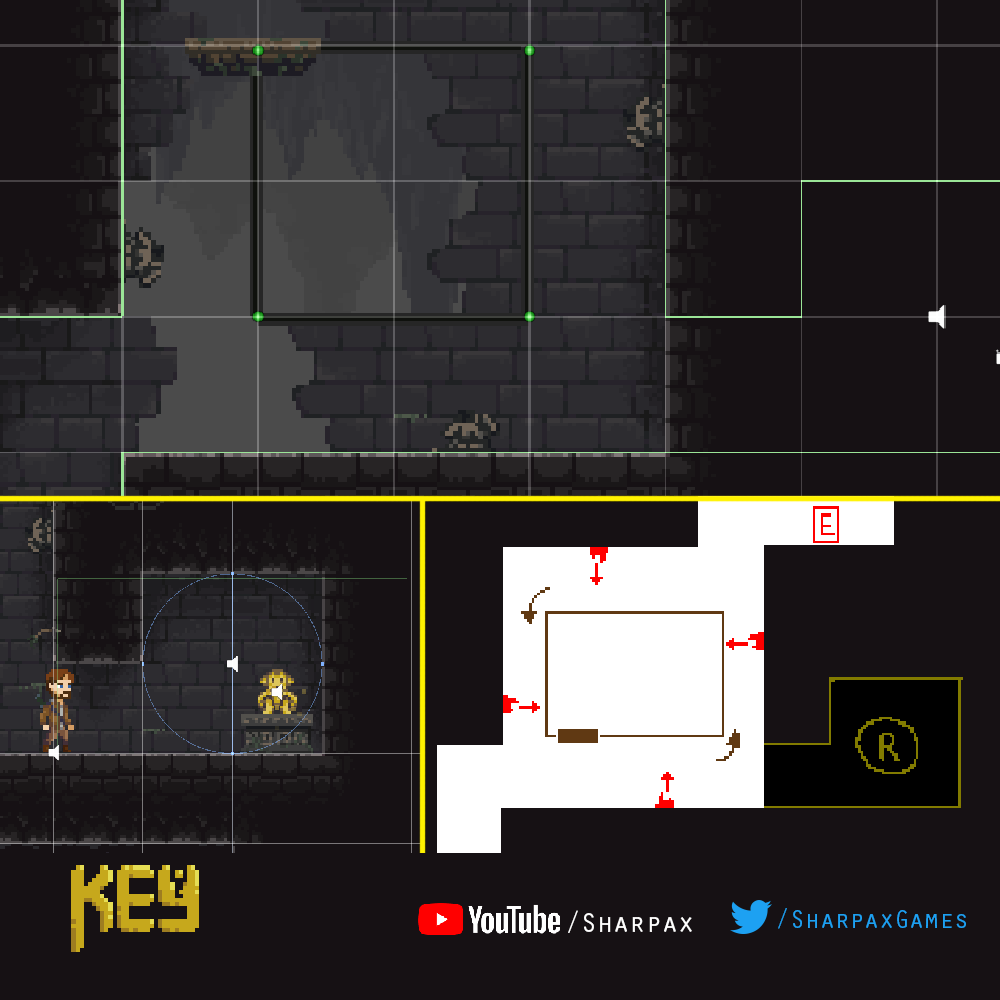 SharpaxGames's tweet photo. New mechanic added.
Game: Key
Sharpax Gamedev

#gamedev #unity2d #gamedeveloper #pixelart #gameart #indiedev #IndieGameDev #indiegame https://t.co/doXP4A8prD