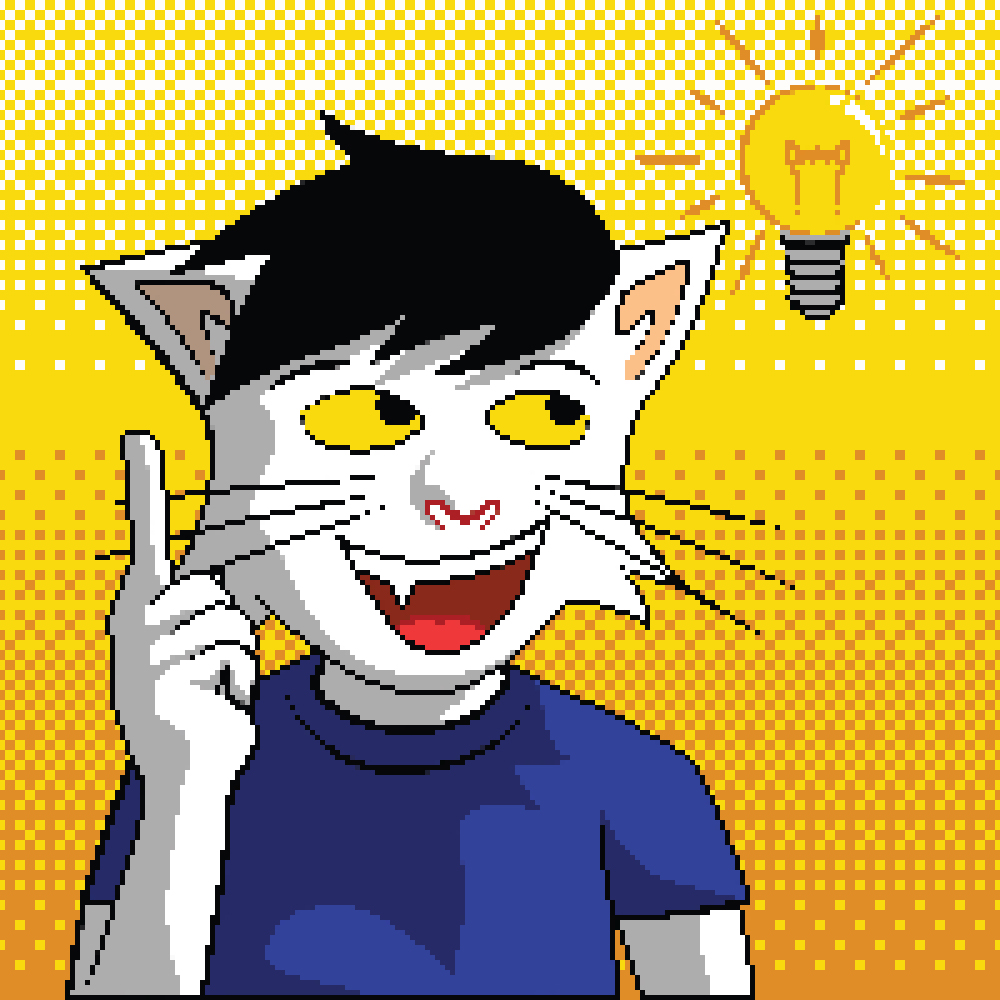 DrAzahmilc's tweet photo. New Art Available on @hicetnunc2000

"Cememeng px #04"
The Series of Emo Cat "Cememeng"

https://t.co/IOzknX0Ntv

#hicetnunc #NFTCollection #nftart #NFTartist #NFTCommmunity https://t.co/e58XnWbOys