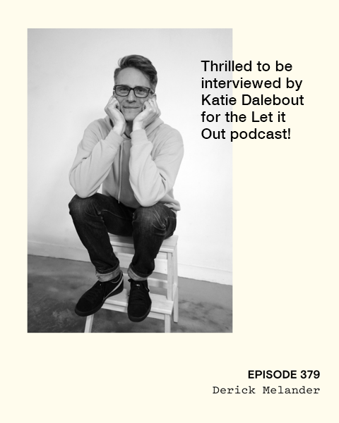 DerickMelander's tweet photo. Thrilled to be interviewed by @katiedalebout for the Let it Out podcast! We had so much to talk about, from clothing art to listening nights to lucid dreaming to textile recycling...
Find it here: https://t.co/KIXlOFMyKo
#clothingsculpture #podcast #art #derickmelander https://t.co/guk80uGzaJ