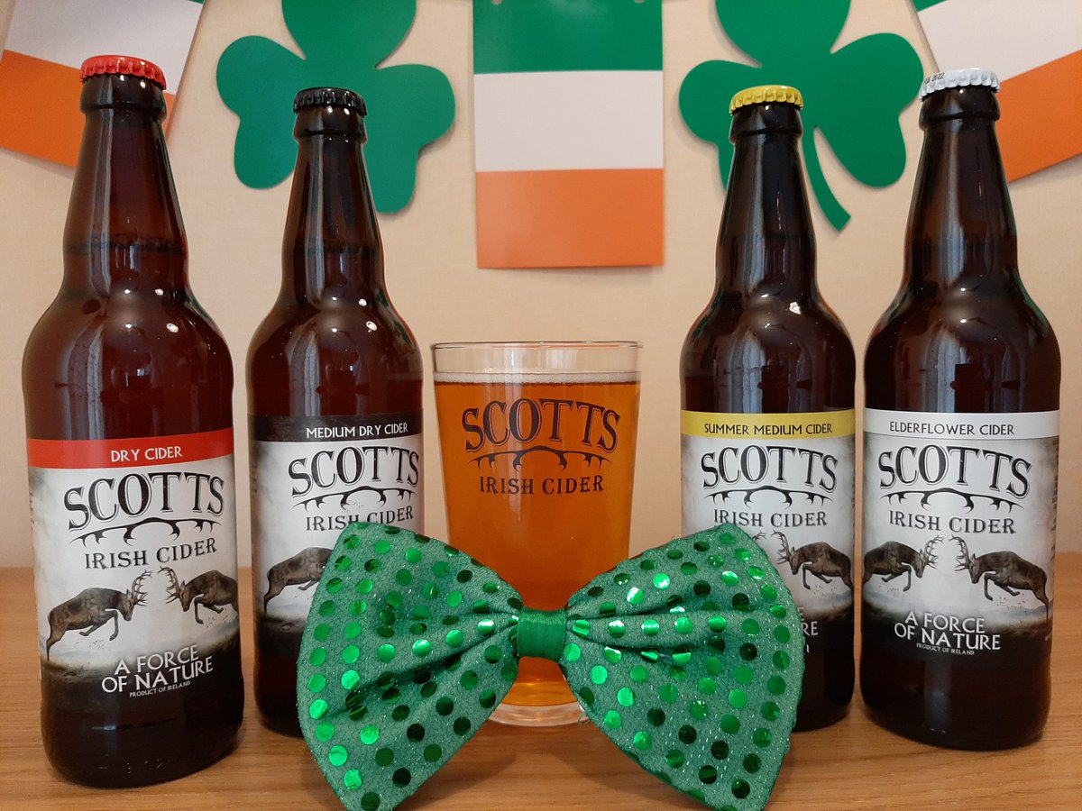 ☘Happy St. Patrick's Day☘

#StPatricksDay #Scottsirishcider #PaddysDay #Craftcider #Spring  #Ireland #Cavan #Irishcider #Realcider #Cider