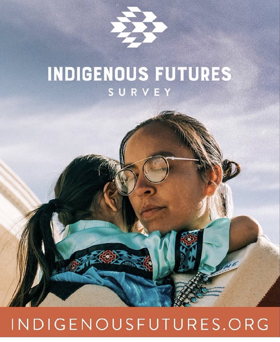 Native voices matter. The Indigenous Futures Survey is giving us the opportunity to share our experiences, issues, and priorities that are important to our families and communities. Our descendants are depending on us. 

#IndigenousFuturesSurvey #NativeOrganizersAlliance