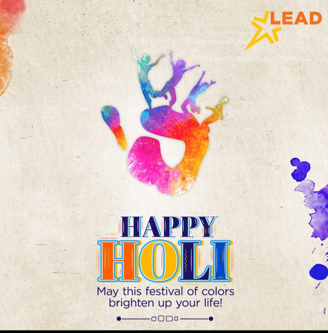 Happy Holi to all my well-wishers...as bond of love nothing else