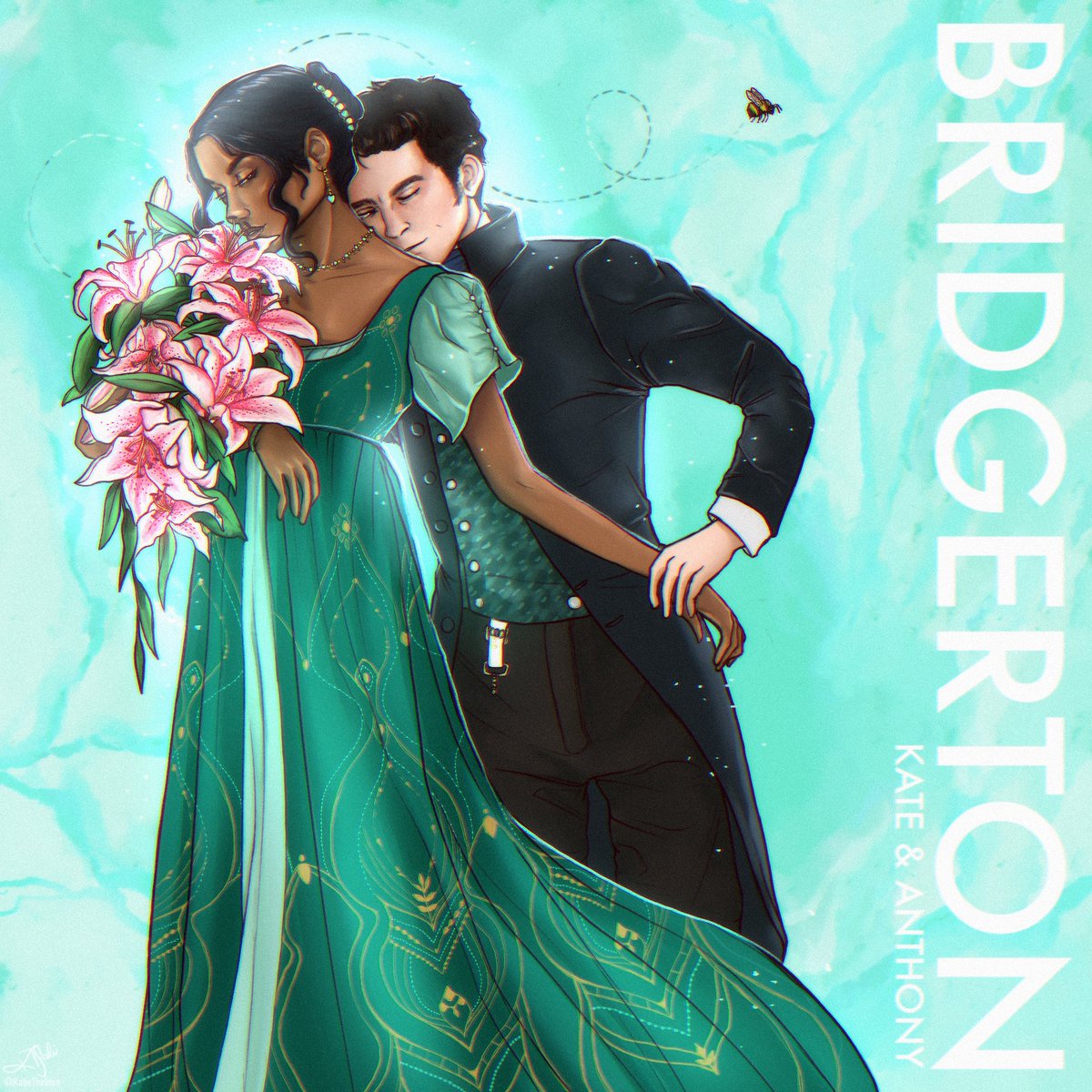 “Lilies. He could swear it was lilies.”
 #Bridgerton