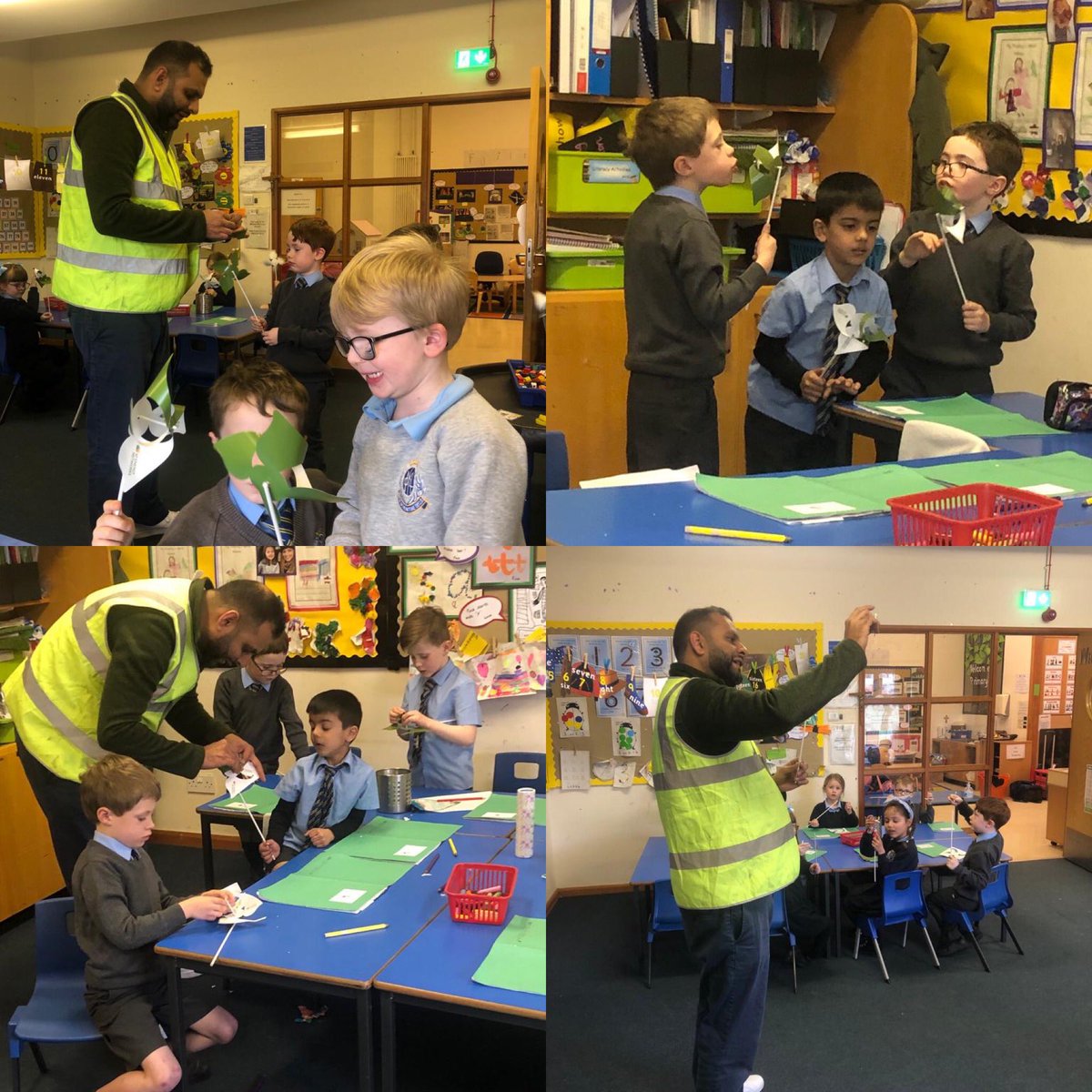 OLM_Primary's tweet image. P1d had a great visit from Mr Khan from @ScottishPower #OLMSTEM #ERCSTEM