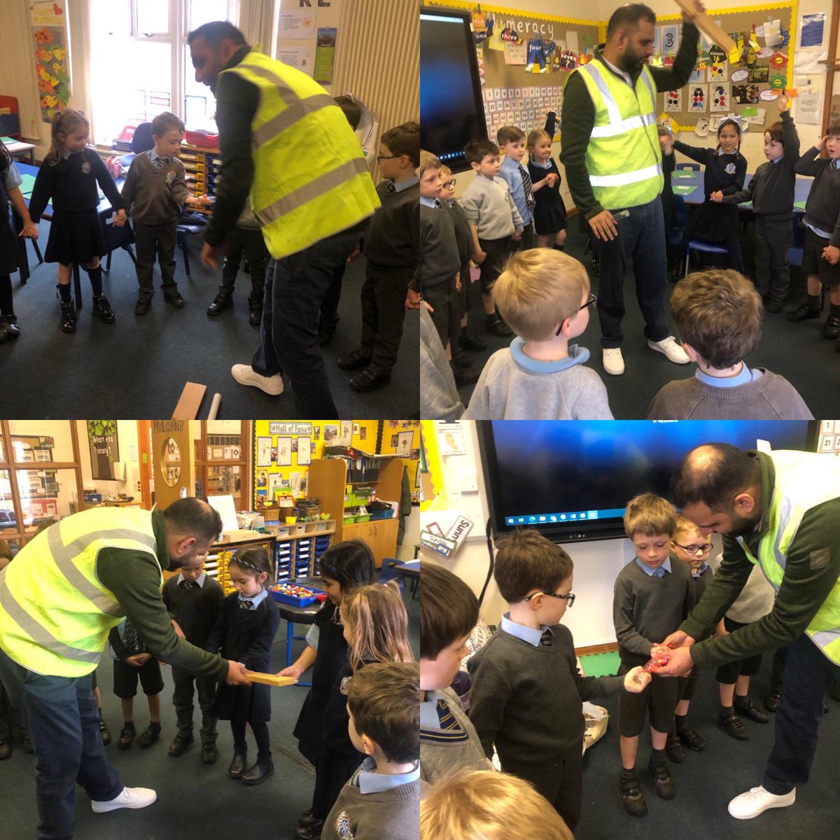 OLM_Primary's tweet image. P1d had a great visit from Mr Khan from @ScottishPower #OLMSTEM #ERCSTEM