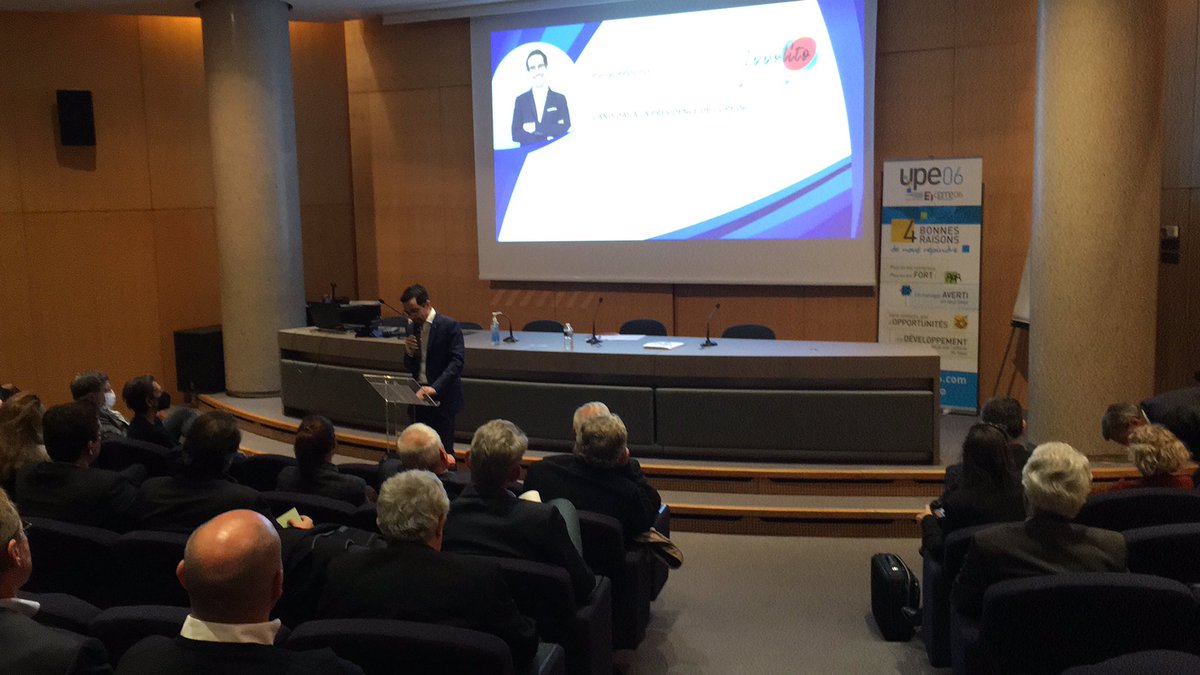 Place à l’élection du prochain président de l’#UPE06 avec le discours du premier candidat @IppolitoPierre
#election #electionUPE06