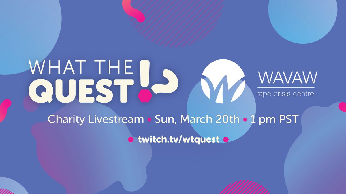 What The Quest?! - Charity Livestream 3/20 tweet media