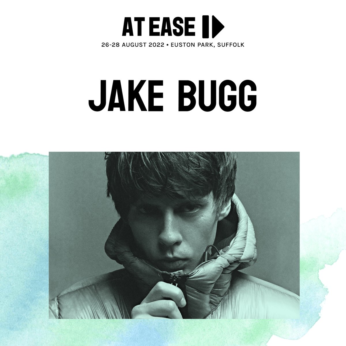 Drum roll please 🥁 … our second headliner, singer-songwriter @JakeBugg 🎶 needs no introduction. 
Always an incredible performer and a must see at this year's festival! 👀🎤
* TICKETS ARE ON SALE NOW * ➡ ateasefestival.com