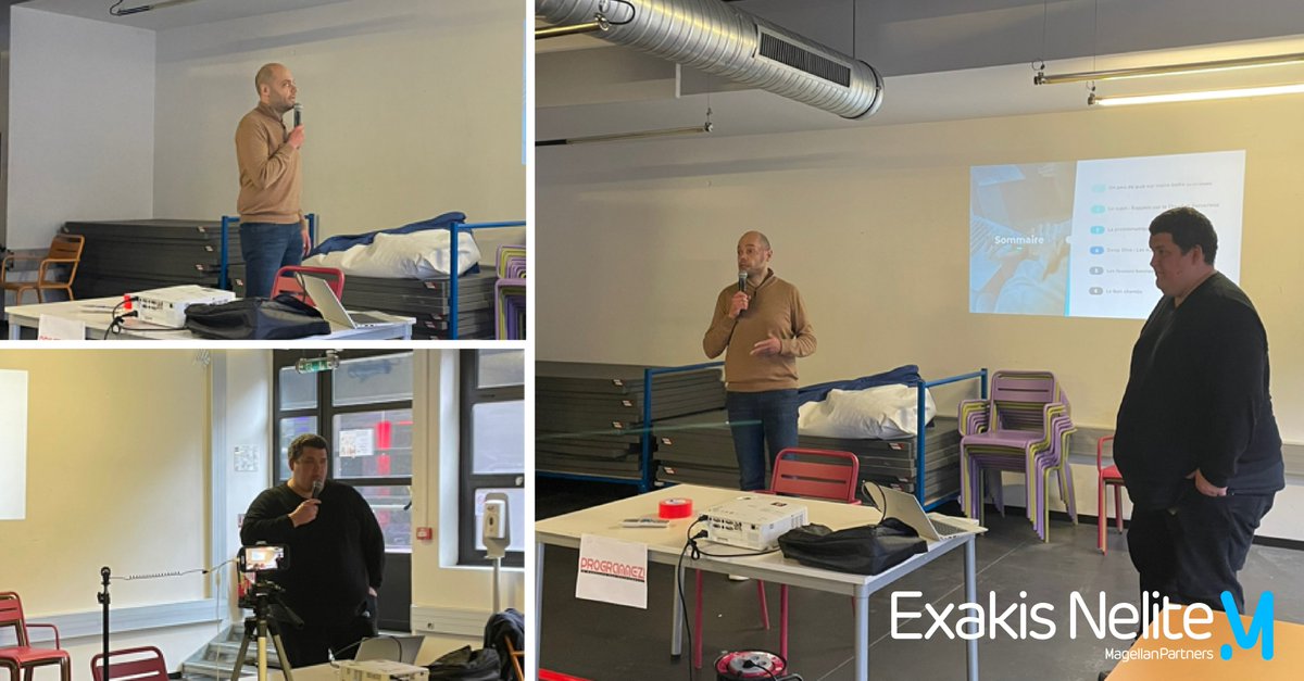 Q_Beauger's tweet image. EXAKIS_NELITE: [DIRECT] Paris -  💻☁ Nos experts David Huard et Victor Salas sont présents à la  #DevCon organisée par #Programmez, pour leur session « #Azure Functions : attention aux pièges de la facturation à l&apos;usage ! » 
N’hésitez pas à venir écha…