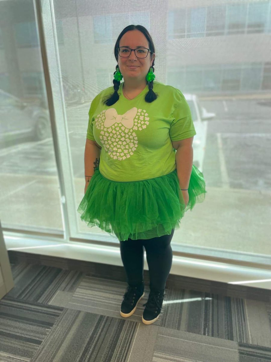 St Paddy's day at work today 🍀🍀