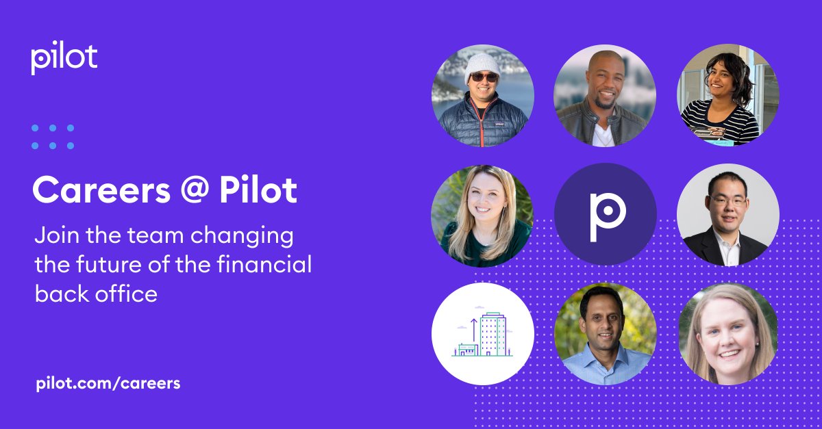 PilotHQ's tweet photo. Join the @PilotHQ team on our quest to provide startups & small businesses with finance, accounting & tax services!
We’re #hiring across many teams, including marketing, engineering, security, product, finance ops & more.
To learn more ➡️ https://t.co/7w9vsRTZ3A
#LifeAtPilot https://t.co/JMjRIjMF8P