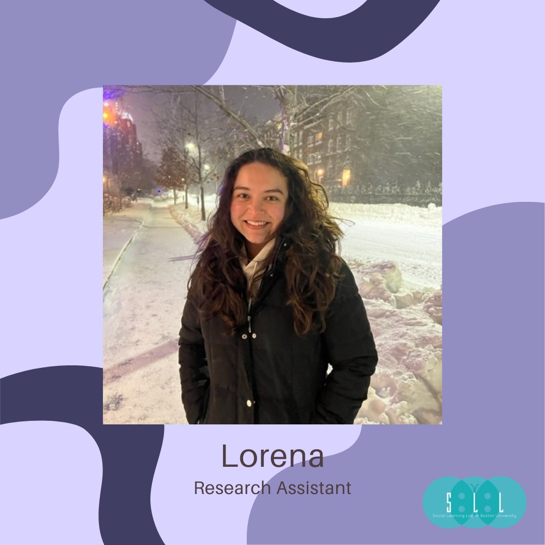 Our #ThisIsUsThursday this week features new research assistant Lorena, a sophomore working on the Developing Belief Network. As part of the SLL, Lorena has enjoyed discovering how culture can shape children’s learning! Read more at facebook.com/10005194268388…