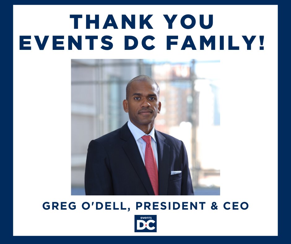 It is with bittersweet news that we announce our President and CEO, Greg O'Dell (<a href="/EventsDCPrez/">Gregory A. O'Dell</a>), will be resigning from Events DC and joining <a href="/oakviewgroup/">OVG</a> as President, Venue Management of OVG360. 

Read more here: eventsdc.com/news/ovg360-ap…