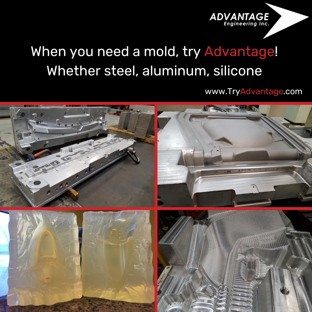 When you need a mold, you need Advantage!
Prototyping, bridge tooling, aluminum, steel, silicone - it doesn't matter, #TeamAdvantage will get it done.

hubs.la/Q015XBT-0

#Innovation #Prototyping #BridgeTooling #VacuumCasting #MoldMaker
