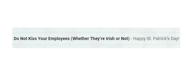 My attorney's subject line game is 🔥🔥🔥! 
🚫💋🍀

#emailmarketing #emailgeeks #subjectlines