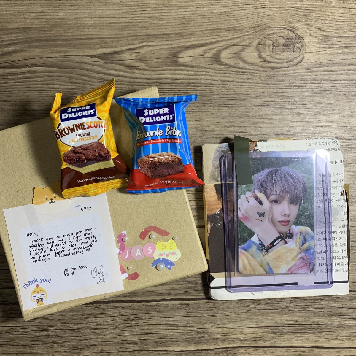 flowerjeykey's tweet photo. nabisung's home 🥺

thank you so much @cloudcart for being super approachable and for packing him safely!!! 🤍 she even changed the box to a sturdier one once she saw my loc 🥺 packaging was super cute it felt like i was opening a gift, mas lumakas yung sparkz 💥

☁️ #7cloudnotes https://t.co/aEjN7wbpOZ