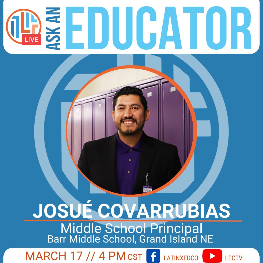 LatinxEdCo's tweet photo. Stream it live! #askaneducator https://t.co/mjzvGg0fGD