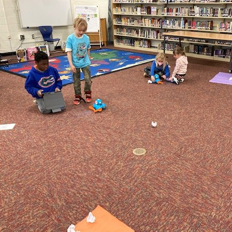 Lucy S. Herring Elementary Library tweet media