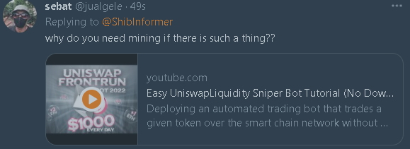 @jualgele ☝️☝️☝️☝️☝️Beware of these kind of posts. 
They are scams too! They will make you run contracts that will drain your funds! Yes, they require more "advanced" users, but still, people fall for it.