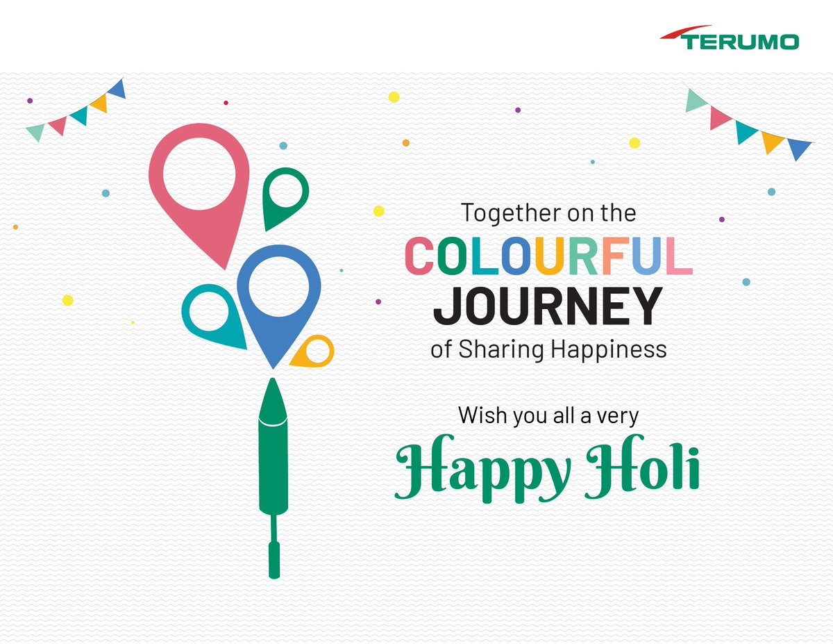Terumo India wishes you and your family a fantastic Holi filled with the colors of love, happiness and joy.
HAPPY HOLI!   
#Holi2022 #celebrations #festivevibes