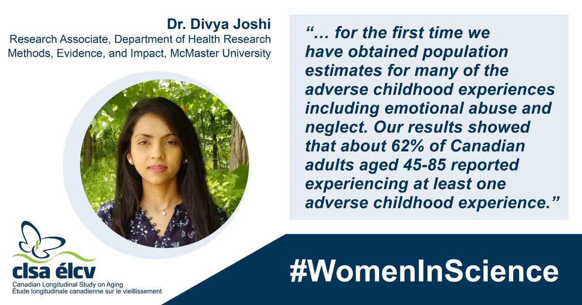 Canadian Longitudinal Study on Aging (CLSA) tweet media