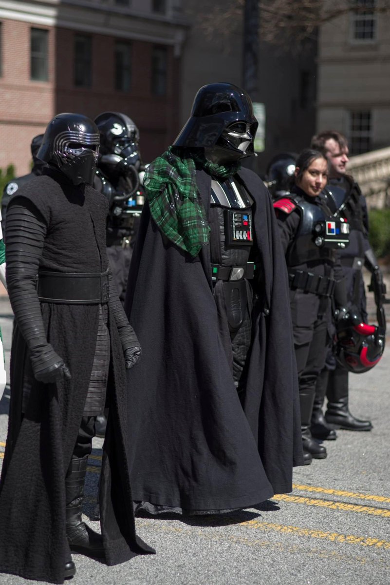 More St. Patrick’s Day Pride from our members. 🇮🇪🍀 #StPatricksDay #StPaddysDay #StPatricksDay2022 #StarWarsNerd #StarWarsCosplay #Stormtroopers #TuskenRaider #SithLords #ga501st #501stLegion