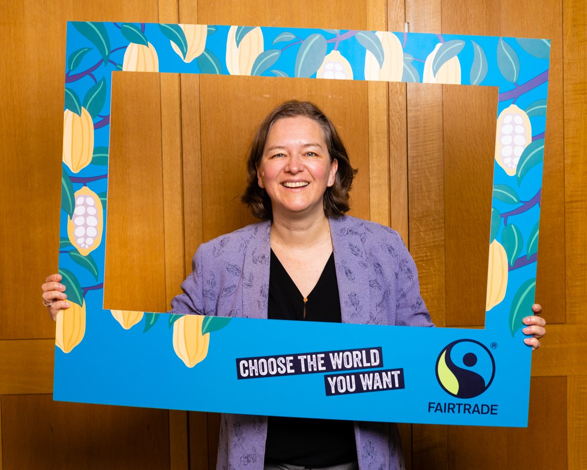 I am a proud supporter of @FairtradeUK 💙💚 The climate crisis is the biggest threat to millions of small-scale farmers worldwide At COP26, Britain made promises to low-income countries regarding climate and trade. It's time to turn those promises into effective and fair action