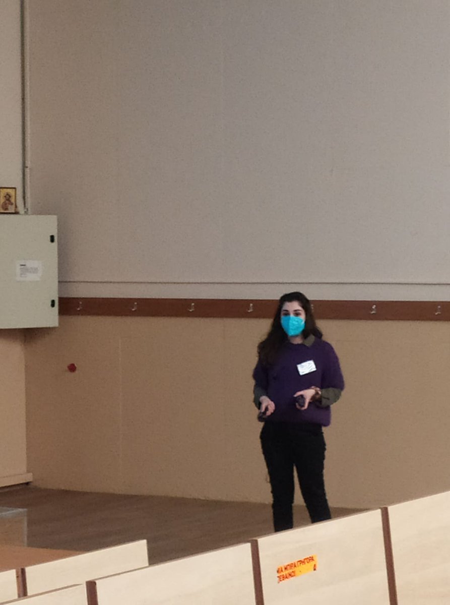 Kokotos CG Research Group (@kokotoscg) on Twitter photo First round of talk in the 1st day of the Postgraduate Symposium in Chemistry from our Department <a href="/uoaofficial/">University of Athens</a>!!! Congrats to Nikol <a href="/NikolSpl/">Nikoleta Spiliopoulou</a> and Chrysa for the first round of talks on Organic Synthetic Photochemistry!!!! First round of talk in the 1st day of the Postgraduate Symposium in Chemistry from our Department <a href="/uoaofficial/">University of Athens</a>!!! Congrats to Nikol <a href="/NikolSpl/">Nikoleta Spiliopoulou</a> and Chrysa for the first round of talks on Organic Synthetic Photochemistry!!!!