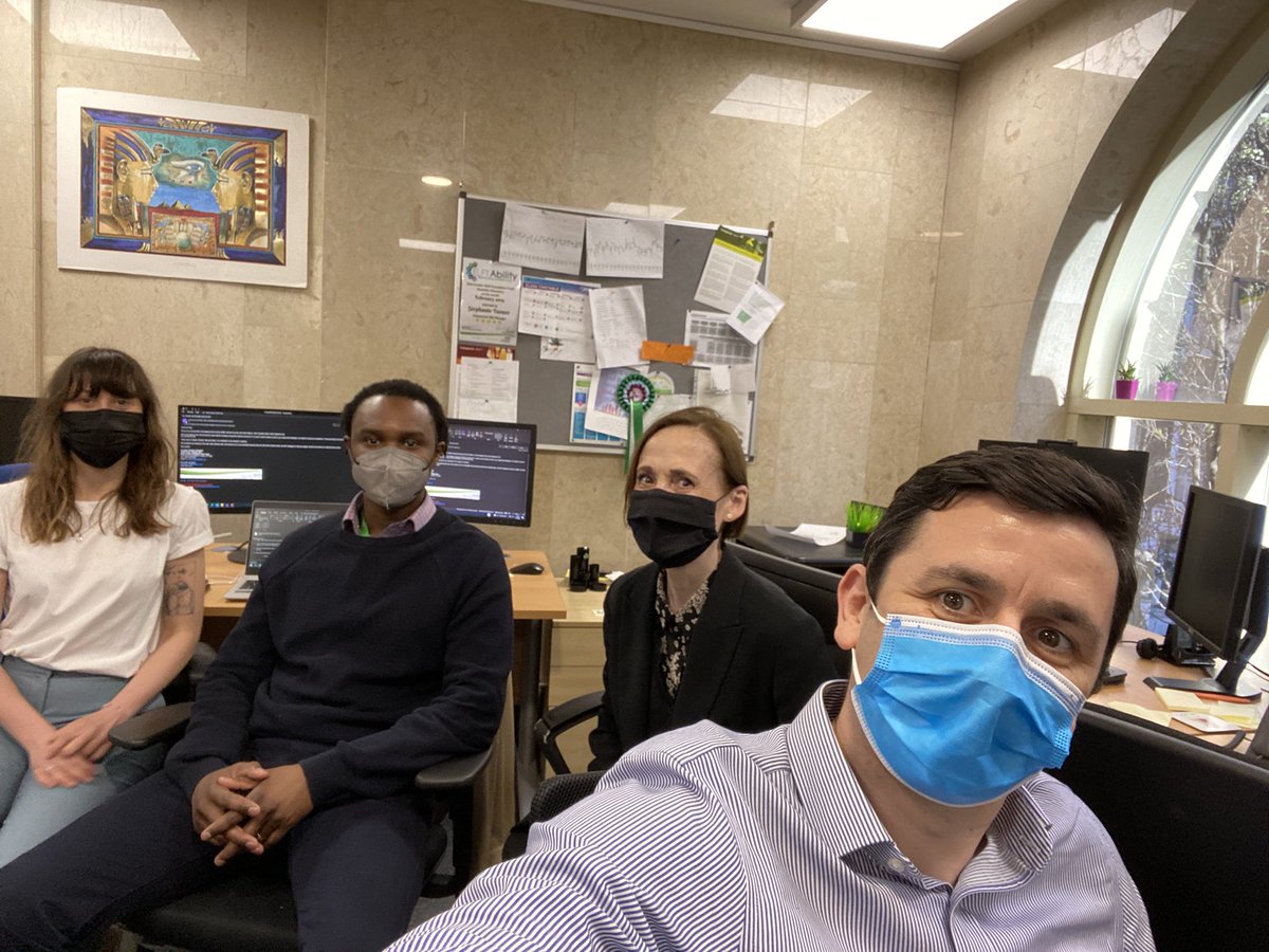 steptanner's tweet photo. BD’s back! @MohitVenkataram @ElftBdu @NHS_ELFT good to see you @LorraineSunduza @PCCALAMI @DrGilluley https://t.co/W3zo4KMxEJ