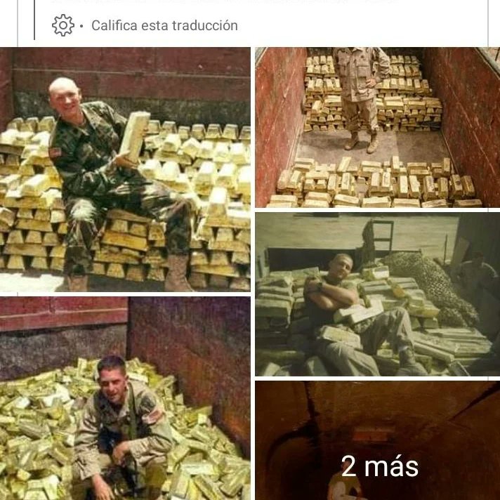 Estas son las armas de de destrucción masiva que los Sádicos Desunidos de América encontraron en Irak